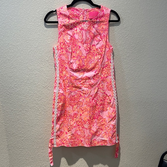 Lilly Pulitzer Dresses & Skirts - Lily Pulitzer Pink Floral Dress Size 4